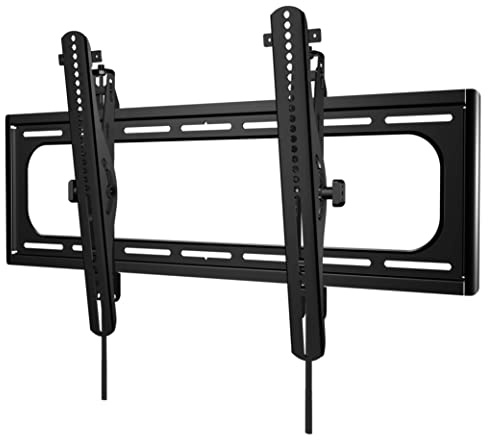 SANUS Outdoor TV Mount for 37 to 95 TVs - Weatherproof Tilting Mount with Corrosion Resistant Coating & Stainless Steel Hardware - Tool-Free Tilt & 3 Step Install