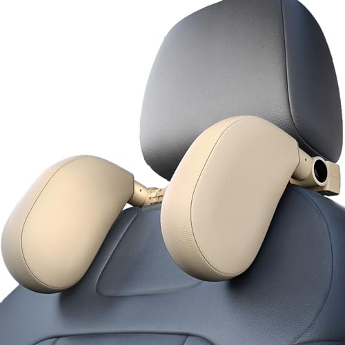 Neamou Auto Kissen Kopfstütze Auto Gadget, Auto Nackenkissen Kopfstütze, Nackenstütze Auto Kinder, Nackenstützkissen Auto Zubehör Innenraum, Neck Pillow Sitzerhöhung Auto Kinder