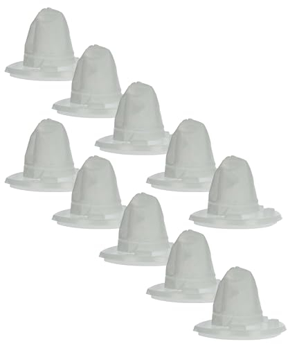 vhbw 10x Filter compatible with Black & Decker Dustbuster EV1810EL Handheld Vacuum Cleaner - Dust Filter