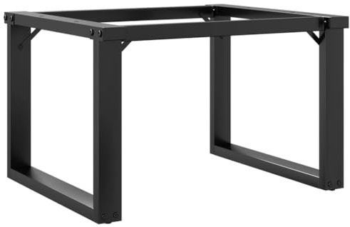 vidaXL Patas de mesa de centro estructura de acero 60x50x38 cm, pata auxiliar