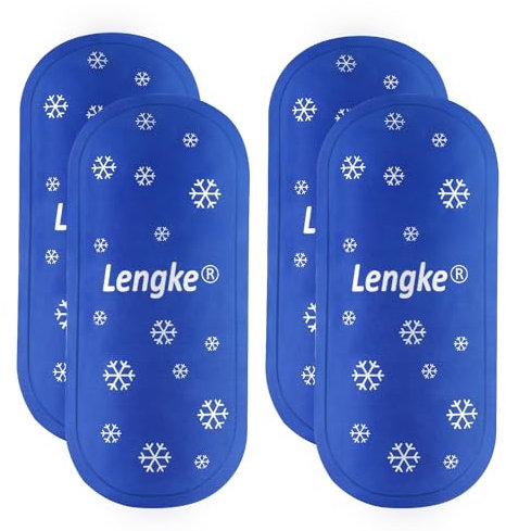 YOUSHARES 4 Paquets Poche de Glace 100G en Gel Réutilisables pour Trousse Isotherme Insuline pour Diabétique - Poche de Gel Froid pour Sac Isotherme Insuline, Glaciere Insuline Isotherme Medicament