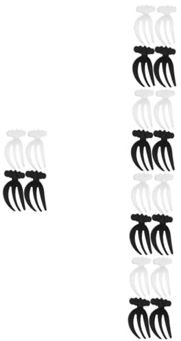 PRETYZOOM 20piezas Tenedores De Plástico Reutilizables para Ensalada y Pasta De Utensilios De Cocina para y Herramienta y Reuniones