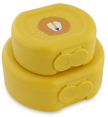 Mellis Trixie - Cajas de merienda con clip para niños (Mr. León)