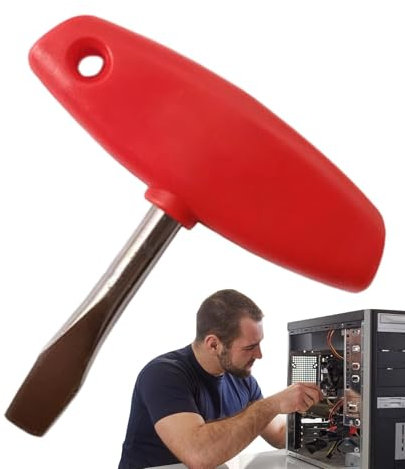 Grand tournevis à tête plate, tournevis à tête plate, Tournevis de poche avec poignée t, Outil de réparation de précision, remplacement de l'ensemble portable pour le trépied de la caméra à de débit r