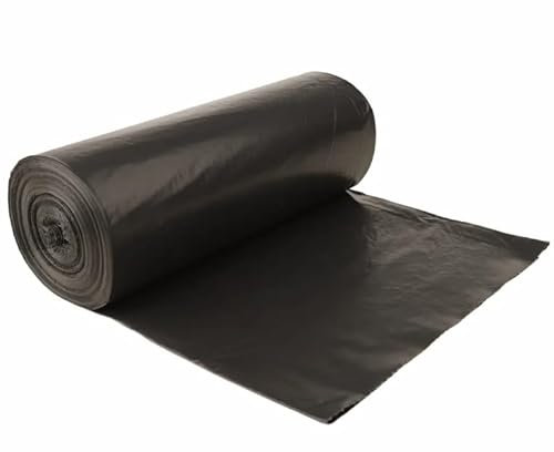 Bolsas de basura 240 L – 150 unidades de LDPE bolsas de basura bolsas de basura bolsas de basura para la oficina | color: negro