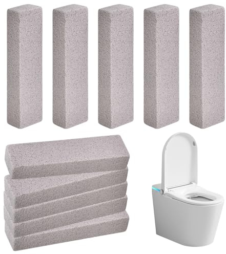 Everdrop Lot de 10 brosses de nettoyage pour pierre ponce pour barbecue, cuisine, four, douche, salle de bain, lavabo