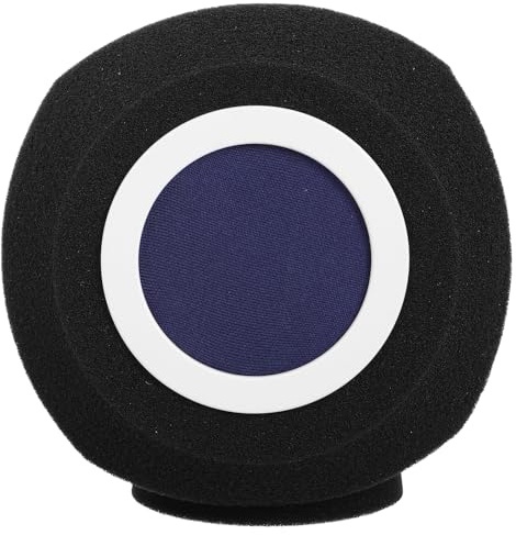 SUPVOX Mikrofon Isolation Schild mit Pop filter Schaumstoff Windschutzscheibe für Karaoke Streaming und Aufnahme Leicht Tragbar Geräuschdämpfend Kompatibel mit Dynamischen Mikrofonen