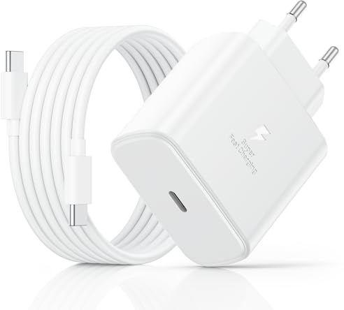 45W USB C Charger Fast Charging with Type C Cables 2M, for Samsung Galaxy S26 S25 Ultra S24 S23 S22 S21 FE A57 A56 A55 A54 A37 A36 A35 A25 A26 A17 A16 Mobile Phone Fe USB-C AC Adapter Power Socket