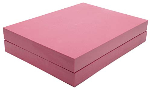 Yogistar Yogablock Schulterstand Set (2 Stück), Bordeaux