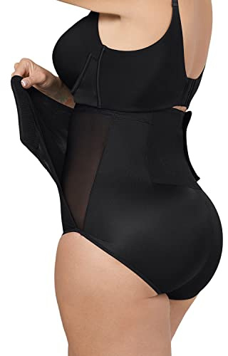 Leonisa Damen Shapewear nach Geburt & OP- Hohe Bauchweg Unterhose mit Bauchgurt