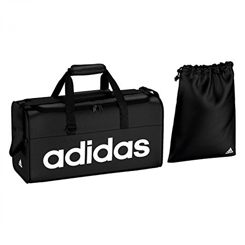 adidas Sporttasche Linear Performance Teambag Small Tasche, Black/White, 47 x 25 x 20 cm