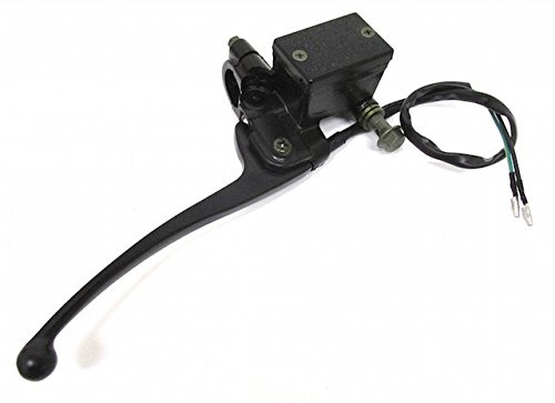 Bremspumpe Bremszylinder Bremse für CPI Hussar Oliver Popcorn Generic ATU Spin Cracker Keeway Universal Motorrad Roller Zündapp Mofa Moped Mokick | Handbremszylinder für vordere Scheibenbremse, M10x1,25, 12 mm Kolben; kompatibel mit CPI Popcorn, ATU Spin, Generic Cracker