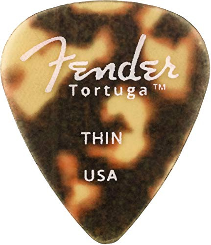 Fender® Tortuga® 351 Picks, thin (6)