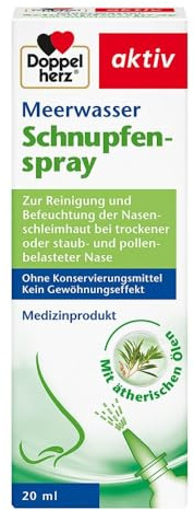 DOPPELHERZ Meerwasser Schnupfenspray 20 ml