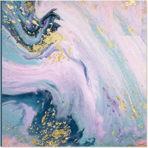 SKYTE® Photo Album Slip in Memo Pockets Holds 200 Photographs Family, 4 x 6 inch - Abstract Marble Swirl