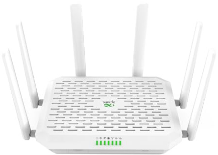 InHand Networks 5G NR FWA02 - Router Celular gestionado en la Nube, Wi-Fi rápido 6, Multi-WAN, Antenas Desmontables, SIM Dual, VPN incorporada, cifrado de Datos, Internet Seguro, Compatible con