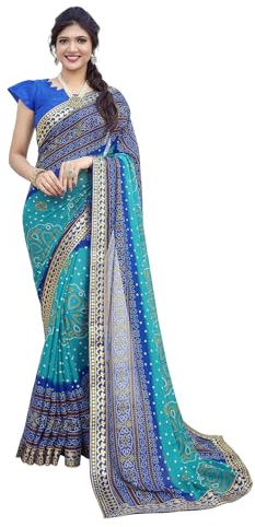 Yashika Dam Sari, Blå, One Size