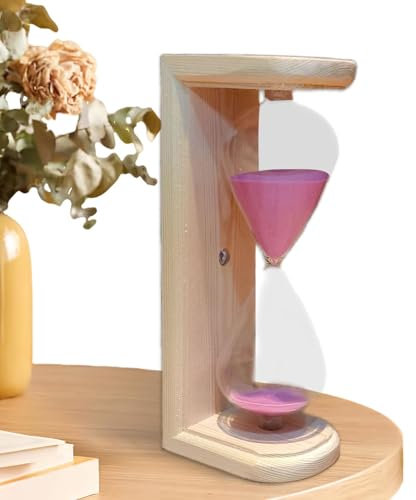 Sanduhr mit Sand,Saunauhr Sand, Sanduhr 15-Minuten-Sanduhr, Saunazubehör, Sauna-Sanduhr für Thermalbäder, Spas, Fitnessstudios, Yoga, Klassenzimmer, Kinder, Familie, Freunde