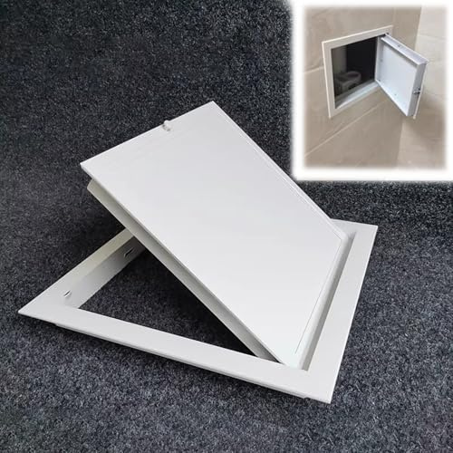 Trampilla Pladur Panel de Acceso de Plomería Empotrado para Paneles de Yeso, Puerta de Acceso Extraíble con Marco y Panel Metálicos, Panel de Acceso de Fácil Instalación para Cocina Exterior(40x80cm(1