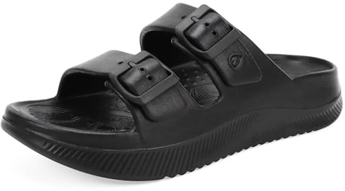 ONCAI Sandales de Récupération Femmes Boucle Réglables Confortable Orthopediques Fasciite Plantaire Slides Sport Extérieures été Légèr Antidérapante Taille 36-42