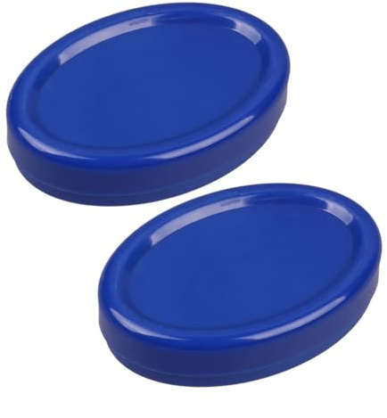 BESTonZON Lot de 2 Boîtes à Trombones Magnétiques Bleues Organisateur de Bureau Moyen Format en Plastique Distributeur Compact pour Trombones et Petites Pièces Métalliques pour École et