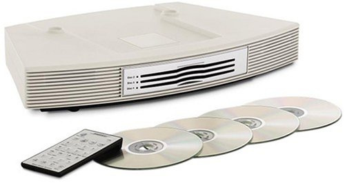 Bose Wave Music System Multi-CD Changer, Platinum White