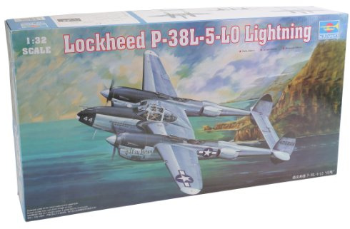Trumpeter 02227 Modellbausatz Lockheed P-38 L-5-LO Lightning
