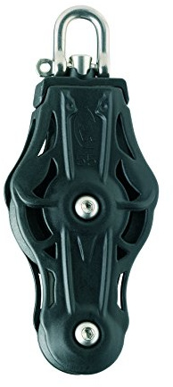 Wichard Poulie Violon émerillon Réa de 55 mm pour Cordage de 12 mm