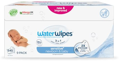 Lingettes bébé WaterWipes BIO 540 unités