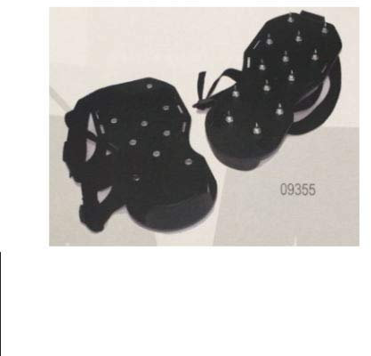 Nagelschuhe Estrichschuhe Rasenlüfter Estrich Nagel Schuhe Nagelsohlen 26 mm