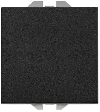 SIMON 270 | Conmutador pulsante 10 AX negro mate 20000201-098