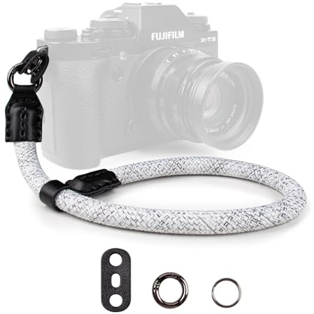 VOVMOEYA Rope Camera Wrist Strap,Camera Hand Strap Sony A6400 A6000 A7 IV Fujifilm X100V Nikon Zf Z30 Canon EOS R6 R7 R8 R10 Camera Wrist Straps for dslr