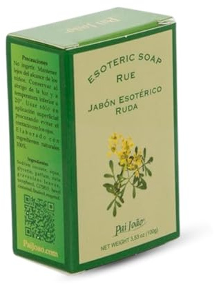 Pai Joao Jabón Esotérico Ruda Natural 100 g | Limpieza y Protección
