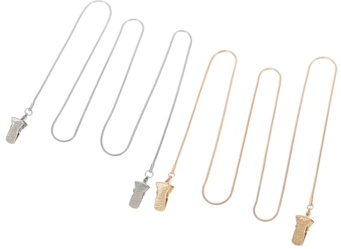 WATIIFUFU 2stücke Brillenketten Halter Brillen Kette Brillenkettenhalter Brillen Ketten Kette Masken-hängeseil Hochwertige Materialien Stilvolles Design Anti-verlust-funktion