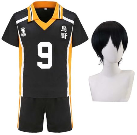Gooyeh Haikyuu Anime Kostüme Tobio Kageyama Cosplay Kostüme High School Team Volleyball Kostüm Sportkleidung Party Comic Con Cosplay Kostüme