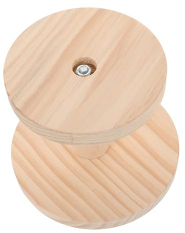 VOSAREA Table à Repasser Bois Portable Planche à Repasser Ronde Pour Maison Et Dortoir Support Stable Pour Chemises Et Vêtements