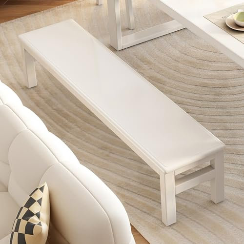 Rustikale Holz-Essbank für Bauernhaus, Eingangsbereich, Schuhregal, Küche, Wohnzimmer, Esszimmer, Flur, schmale Bank mit abgerundeten Ecken, Grau, 120 cm