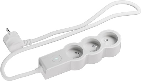 LEGRAND | Rallonge multiprise 3x2P+T avec Interrupteur on/Off, 1.5M, Blanc, 16A