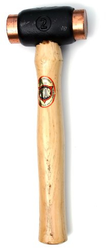 Thor Copper Hammer 1-1/2 Face Diameter with 12 Handle, TH04312