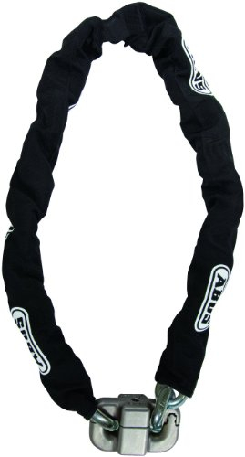 ABUS Granit 4900/14MKS150 - Catena antifurto per Moto certificata Sra, Nero (Nero), 15 cm