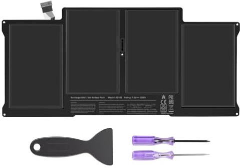 ASUNCELL Batteria per laptop per MacBook Air 13 pollici A1466 (2012 metà 2013 inizio 2014 2015) A1369 (fine 2010 metà 2011) A1377 A1405 A1496 020-7379-A 020-8143-A 661-5731 661-6055