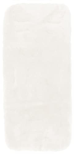 Fillikid Lammfelleinlage 73x33cm Exklusiv, Kinderwagen Lammfell, Lammfell für Baby für Kinderwagen, Buggy Autositz, echtes Merino Schaffell