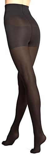 VENEZIANA NUOVA Slim Support Shaping Strumpfhosen Damen 30 DEN - Matte Kompressionsstrumpfhose Damen - Bauchweg Strumpfhosen Damen - Bauch Beine Po Strumpfhose Ohne Laufmaschen