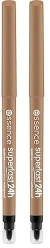 Ess. Superlast 24H Lápiz De Cejas Resistente Al Agua 10 (Paquete de 2)
