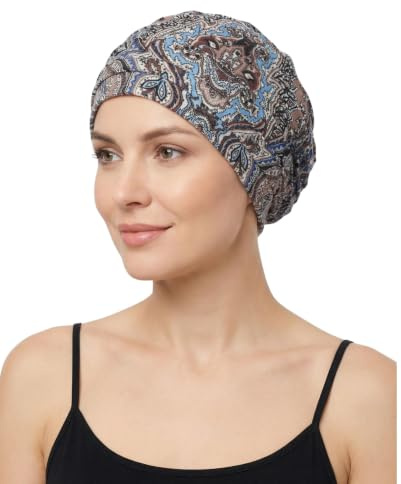 Deresina Harmony Chemo Kopfbedeckung Damen – Bambus Chemo Mütze bei Haarausfall & Alopezie, Volumen-Design, Ultra-Weich, Atmungsaktiv