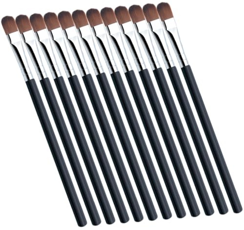PRETYZOOM 100 piezas Brochas para Maquillaje de Ojos Pinceles para Sombras y Difuminado Duraderas y Suaves para Uso Profesional y Personal Aptas para Viaje y Salón de Belleza