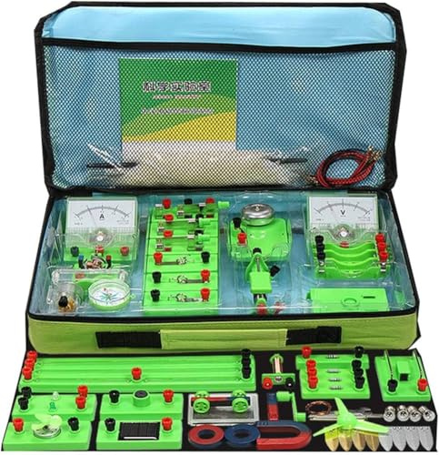 Electric Circuit Learning Kit - STEM Physics Science Lab for Kids, Basic Electricity and Magnetism Experiment Educational Set