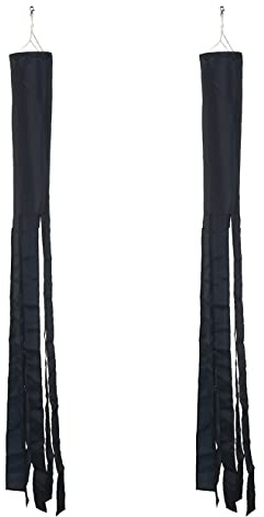 MSFHHA Black Colors Flag Windsock