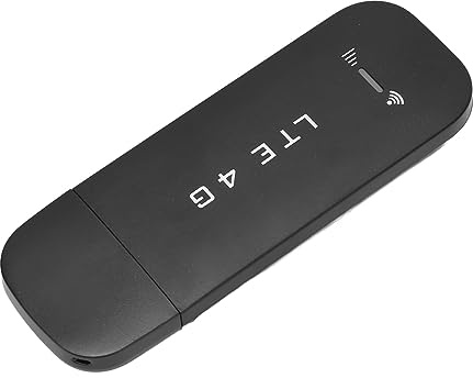 Garsent Punto DE Acceso WiFi Móvil 4G 150 Mbps hasta 10 Dispositivos DE Conexión Módem USB LTE 4G con Punto DE Acceso WiFi Enrutador Portátil, para Europa, Asia Sudeste Asiático, África,