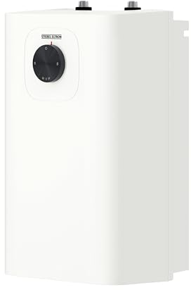 Neueste Generation STIEBEL ELTRON Boiler SNU 5 Plus 1 kW, antitropf-, thermostop-Funktion, sehr kompakt, Untertischboiler 5 Liter Niederdruck, mit Stecker 230V, Made in Germany, 204973
